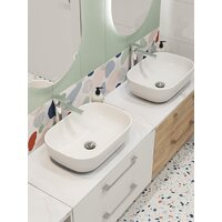 Cersanit Столешница Stone Aura 63854 (светло-серый сатиновый) Image #6