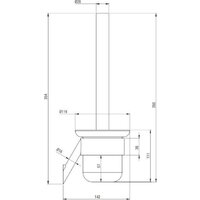 Ершик для унитаза Deante Silia ADI 0711 - Превью изображения №2 — Интернет-магазин Your Sale