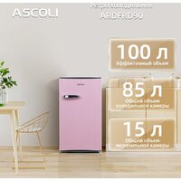 Однокамерный холодильник Ascoli ADFRD90 - Превью изображения №6 — Интернет-магазин Your Sale