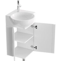 Aqwella Тумба с умывальником Porto POR0104WW+4640021061435 Image #2