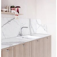 Кухонная мойка Globalo Aurilio 60.1 White Clean Tech - Превью изображения №5 — Интернет-магазин Your Sale
