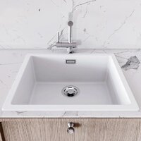 Кухонная мойка Globalo Aurilio 60.1 White Clean Tech - Превью изображения №3 — Интернет-магазин Your Sale