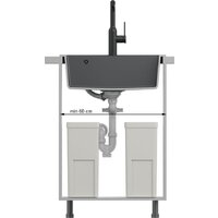 Кухонная мойка Quadron HCQB6054U8_BS - Превью изображения №5 — Интернет-магазин Your Sale