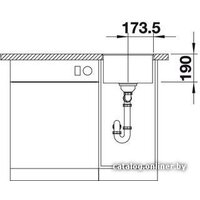 Blanco Subline 320-F (антрацит) Image #3