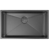 Кухонная мойка ZorG Zerox 74 U / IF PVD Gunblack - Превью изображения №3 — Интернет-магазин Your Sale