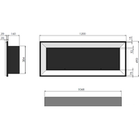 SimpleFire Frame 1200 (белый) Image #3