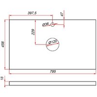 ЗОВ Тумба под умывальник Кито-2 2K80LW0MRMC-LDSPW (белый/тростник) Image #9