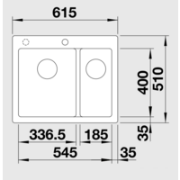Blanco Pleon 6 Split (белый) [521693] Image #2