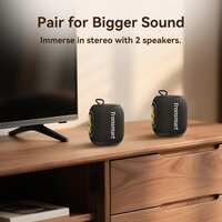 Беспроводная колонка Tronsmart T8 Mini (черный) - Превью изображения №13 — Интернет-магазин Your Sale