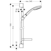 Hansgrohe Croma 100 (27771000) Image #2