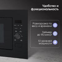 Микроволновая печь Zigmund & Shtain BMO 24 B - Превью изображения №7 — Интернет-магазин Your Sale