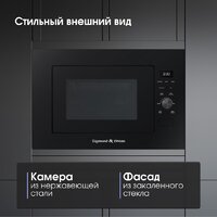 Микроволновая печь Zigmund & Shtain BMO 24 B - Превью изображения №8 — Интернет-магазин Your Sale