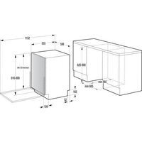 Встраиваемая посудомоечная машина Gorenje GV673D63 - Превью изображения №5 — Интернет-магазин Your Sale
