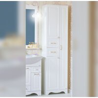 Бриклаер Шкаф-пенал Анна 52 (белый глянец) Image #3