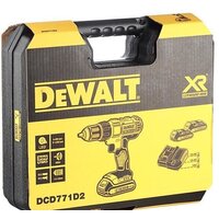 Дрель-шуруповерт DeWalt DCD771D2 (с 2-мя АКБ 2 Ah) - Превью изображения №3 — Интернет-магазин Your Sale