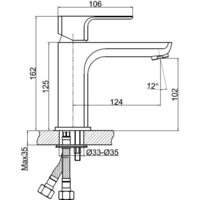 Cersanit Carina 55В S-UM-CAR55/1 + 63039 Image #8