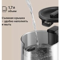 Электрический чайник Redmond (Редмонд) KG259S (черный/тонировка) - Превью изображения №8 — Интернет-магазин Your Sale