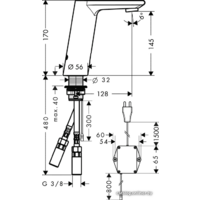 Hansgrohe Metris S [31103000] Image #2