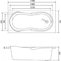 Lauter Celeste 170x75 21060075 (с ножками) Image #14