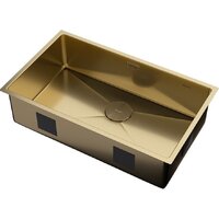 Кухонная мойка ZorG Zerox 74 U / IF PVD Gold - Превью изображения №2 — Интернет-магазин Your Sale