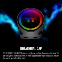 Система жидкостного охлаждения для процессора Thermaltake Toughliquid 240 ARGB Sync CL-W319-PL12BL-A - Превью изображения №6 — Интернет-магазин Your Sale