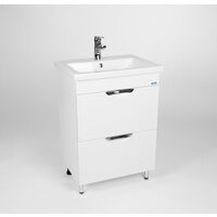 Viant Тумба с умывальником Лима Como 60 VLIM60CO-T2Y+S-UM-COM60/1-w Image #4