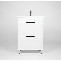 Viant Тумба с умывальником Лима Como 60 VLIM60CO-T2Y+S-UM-COM60/1-w Image #2