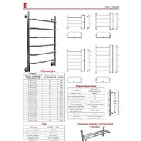 Luxon E T500 80x50 (боковое подключение) Image #2