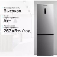 Холодильник Harper RH5559BI (нержавеющая сталь) - Превью изображения №8 — Интернет-магазин Your Sale