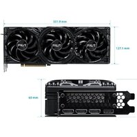 Видеокарта Palit GeForce RTX 5080 GamingPro OC V1 NE75080S19T2-GB2031Y - Превью изображения №10 — Интернет-магазин Your Sale