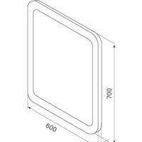 IDDIS Зеркало Edifice ЗЛП108 Image #5