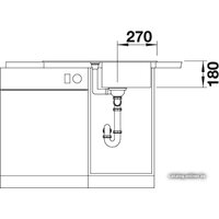 Blanco Favos Mini (антрацит) [518186] Image #7