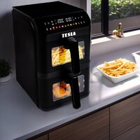 Аэрогриль (аэрофритюрница) Tesla Electronics AirCook DualZone Q670 XXL - Превью изображения №7 — Интернет-магазин Your Sale