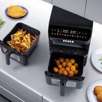 Аэрогриль (аэрофритюрница) Tesla Electronics AirCook DualZone Q670 XXL - Превью изображения №6 — Интернет-магазин Your Sale