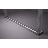 Ravak MSD2 110 L (серебристый/прозрачное) левая Image #5