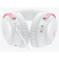Наушники HyperX Cloud III (белый/розовый) - Превью изображения №6 — Интернет-магазин Your Sale