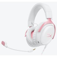 Наушники HyperX Cloud III (белый/розовый) - Превью изображения №4 — Интернет-магазин Your Sale
