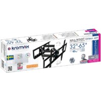 Кронштейн для телевизора Kromax Optima-409 (черный) - Превью изображения №3 — Интернет-магазин Your Sale