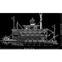 LEGO Ideas 21356 Речной пароход Image #9