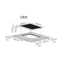 Варочная панель ZorG CR31 black - Превью изображения №7 — Интернет-магазин Your Sale