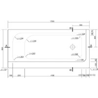 Cersanit Smart 170x80 L (с ножками) Image #3