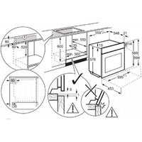 Электрический духовой шкаф Electrolux EOF8H39H - Превью изображения №4 — Интернет-магазин Your Sale