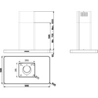 Кухонная вытяжка Faber T-Light Isola EV8P X A100 - Превью изображения №3 — Интернет-магазин Your Sale