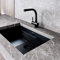 Кухонная мойка Globalo Miralio 80.1 Black/BL Mat - Превью изображения №10 — Интернет-магазин Your Sale
