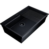 Кухонная мойка Globalo Miralio 80.1 Black/BL Mat - Превью изображения №7 — Интернет-магазин Your Sale