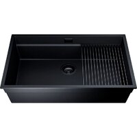 Кухонная мойка Globalo Miralio 80.1 Black/BL Mat - Превью изображения №5 — Интернет-магазин Your Sale