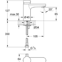 Grohe Eurosmart Cosmopolitan T [36317000] Image #5