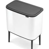 Brabantia Bo Touch Bin 11+23 л (белый) Image #3