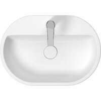 Умывальник Cersanit Caspia Oval 60x42 K11-0099 - Превью изображения №2 — Интернет-магазин Your Sale