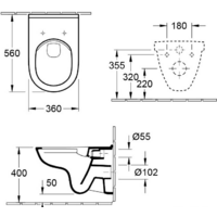 Villeroy & Boch O.novo 5660R0T2 CeramicPlus Image #3